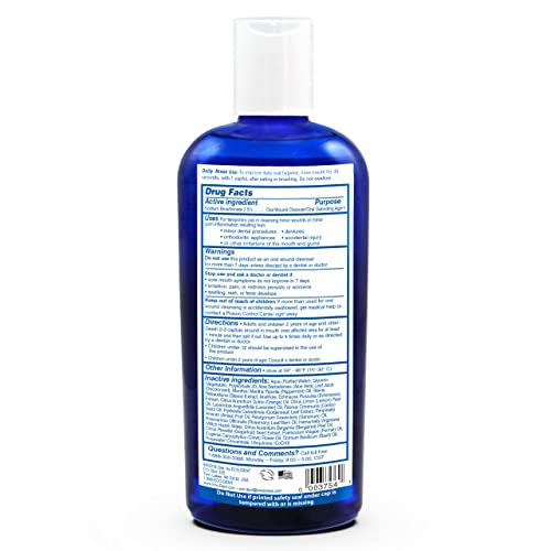 Eco-Dent Alcohol-Free Mint Mouthwash 2-Pack - 8 Fl Oz Each, Natural Oral Care