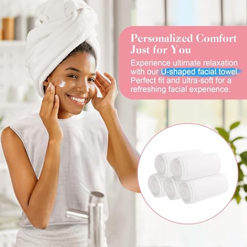 3 Pack Soft Microfiber Facial Towels for Estheticians - Extra Thick Spa Massage Face Towels, Professional Equipment