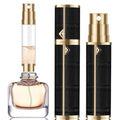 5ml Perfume Atomizer Travel Refillable,Mini Cologne Dispenser, Bottom-Filling Fragrances Perfumes Bottle,Portable Sprayer Pocket Size for Women Men Cruise Car Trip Gift£¨Black£©