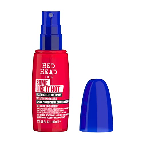 TIGI Bed Head Some Like It Hot Heat Protection Spray 3.38 Fl Oz Pack of 2