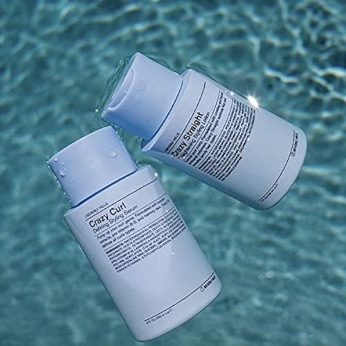 J Beverly Hills Crazy Straight Styling Lotion with Vitamin B5 - 8 Oz for Frizz Control & Shine