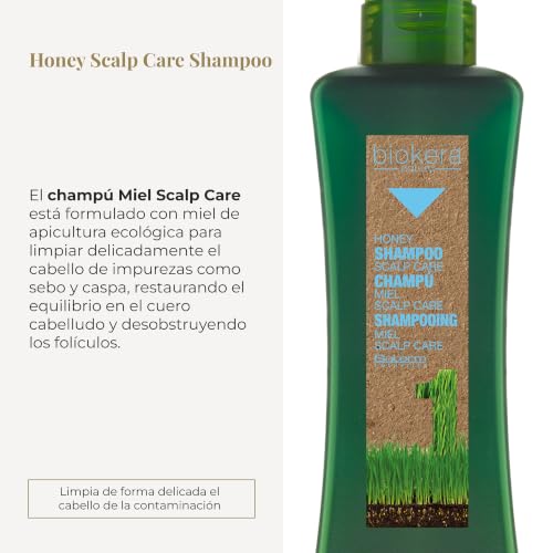 Sensitive Scalp Shampoo with Honey & Royal Jelly - Nourishing Hair Care - 300ml