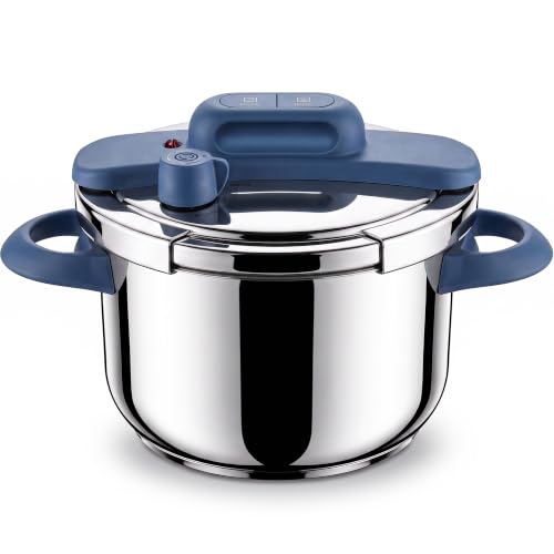 4.2 Quart Stainless Steel Stovetop Pressure Cooker Set - Safe & Durable