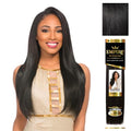 Sensationnel Empire Yaki Human Hair Extensions - 8 Inch Jet Black, Tangle-Free, Soft, High Heat Safe