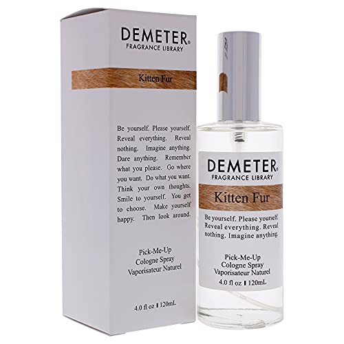 Demeter Kitten Fur Cologne Spray - Musk Fragrance 4 Fl Oz, Unisex