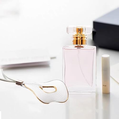 Glass Perfume Bottle Empty Refillable 12Pack Clear Travel Perfume Spray Atomizer Bottle 30ml Perfume Fine Mist Spray Perfume Bottle Atomizer Container with Sprayer Applicator (Clear Square 30ml 12PCS)