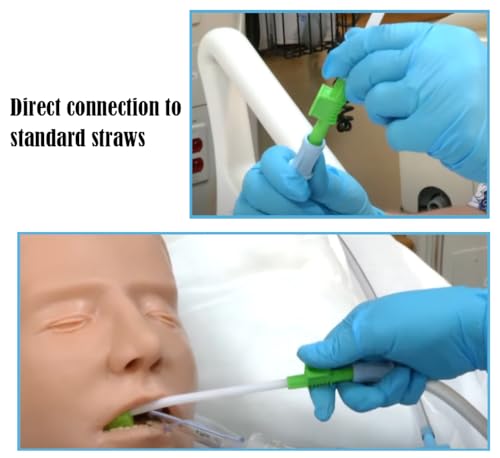 Wellgler's Oral Care Single Use Suction Swab 50 pcs - Gentle Mucus & Debris Removal