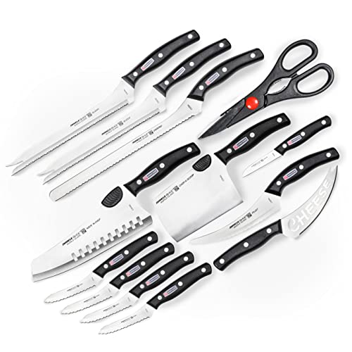 Professional Chef Knife Set - 13-Piece Stainless Steel Kitchen Cutlery Collection