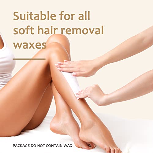 Salon Quality Non-woven Wax Strips for Body and Facial Hair Removal Multi Size Pack (500)