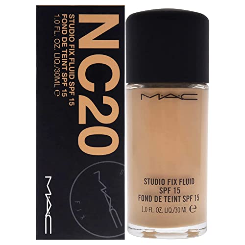 MAC Studio Fix Fluid Spf 15 Nc20, Clear