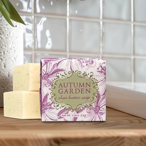 Greenwich Bay Mini Botanical Soap Bars ? 12 Pack 1.9 oz Each ? Individually Wrapped Guest Soaps for Airbnb, Spa, Travel, Bath ? Travel Size Bar Soap Set, Autumn Garden