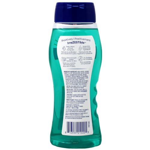 Zest Aqua Body Wash with Vitamin E - Hydrating 18oz, Pack of 3