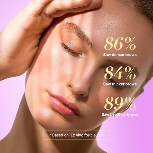 Eyebrow Growth Serum for Longer Fuller Thicker Brows - Purple 0.1 Fl Oz