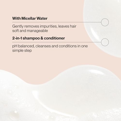 Suave Micellar Infusion 2-in-1 Shampoo & Conditioner Set - 28 Fl Oz Pack of 2