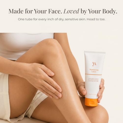 Yashuv Korean Face & Body Moisturizer with Patented smEGF & Cica — Fragrance-Free Hydrating Lotion, 6.76 fl oz