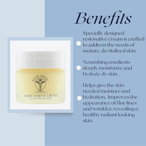 AYUR MEDIC Nature & Science Hydrating Anti-Aging Face Cream 2oz for Mature Skin