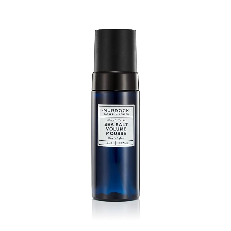 Sea Salt Volume Mousse for Men – Natural Hold, Fine Hair (5.07 oz) — Vegan Formula