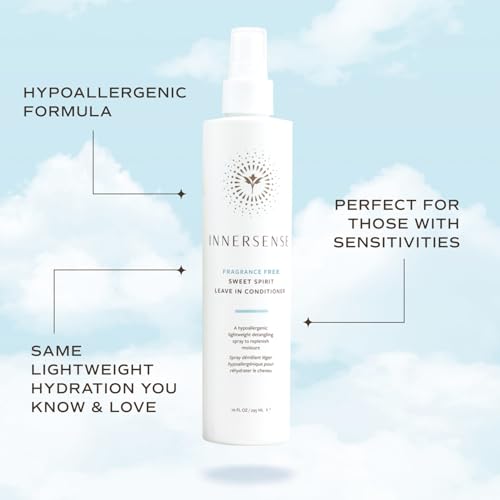 Sweet Spirit Leave-In Conditioner Fragrance-Free 2oz Pack of 2 - Hypoallergenic Hair Detangler