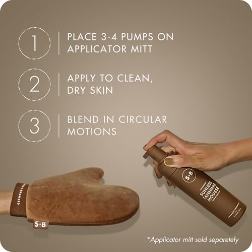 Self Tanning Mousse with Bronzer - Natural Glow, 6 fl oz