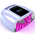 ANGNYA Violet UV LED Nail Lamp for Gel Polish, Fast Curing & Rechargeable