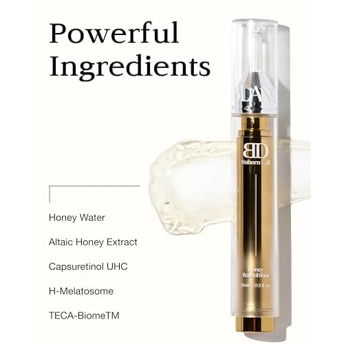 Nuborn Cell Honey Retinol Shot Anti Aging Serum | Korean Retinol Serum and Honey Skincare | Centella Skincare Facial Serum 15ml (0.05 fl oz)