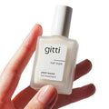 Gitti Milky White Nail Strengthener Polish - Vegan, Non-Toxic, 0.5 Fl Oz