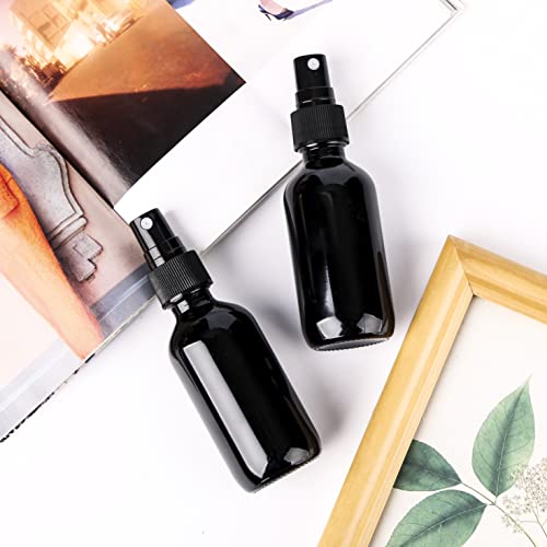 2oz Glass Spray Bottles with Fine Mist Sprayer - Essential Oil & Cosmetic Use, Pack of 24