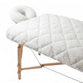 Double-Sided Fleece Massage Table Pad Set 72x30 Inches - 1 Set