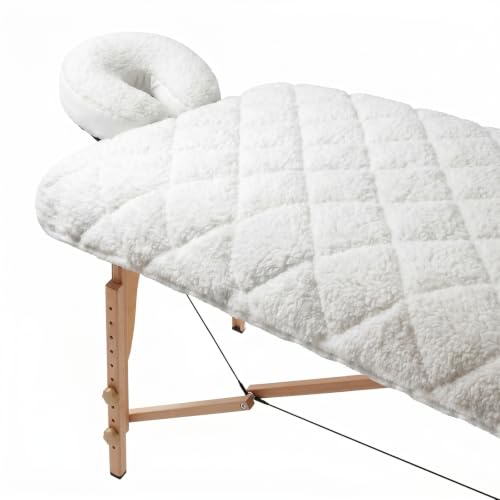 Double-Sided Fleece Massage Table Pad Set 72x30 Inches - 1 Set