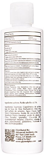 GlyMed Plus Sal X Exfoliating Facial Cleanser - 8 Ounce
