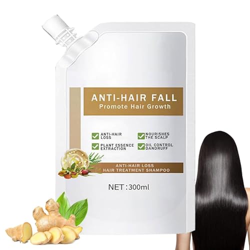 Remimpi Anti-Hair Fall Hair Loss Shampoo£¬Anti-Hair Fall Promote Hair Growth for Women & Men Hair Loss£¬Enriched with Multiple Botanical Extracts, Suitable for All Hair Types£¬10.58 FL OZ £¨300ml£©