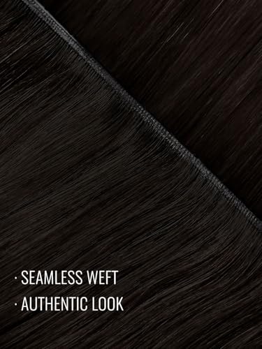 Fshine Butterfly Weft Hair Extensions 50 g 16 Inch Dark Brown - 1.1 #2