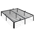 Full Size Metal Bed Frame with Storage - 14 Inch Heavy Duty Platform Bed
