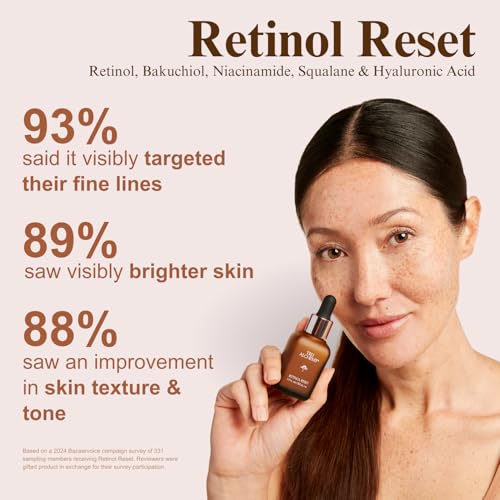Retinol Serum for Face - Wrinkle & Age Spot Treatment with Bakuchiol & Niacinamide - 1 Fl Oz - Variation of THIS Listing
