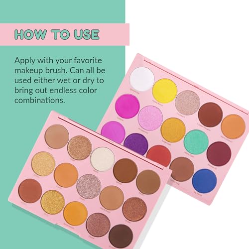 Kimchi Chic Beauty The Happy Palette - You Make Me Happy Vibrant Eyeshadow Palette