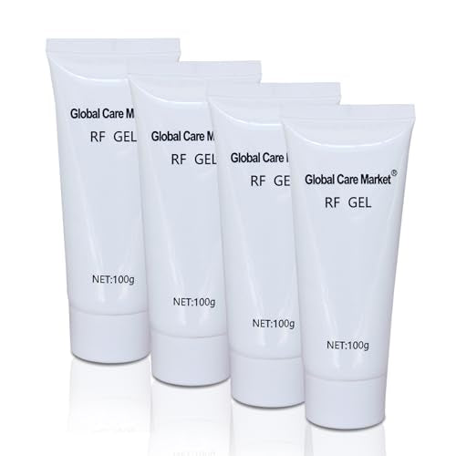 RF Conductive Gel 4 Pack - Hydrating Cooling Primer for Microcurrent and IPL Devices - 3.5 Ounce Pack of 4