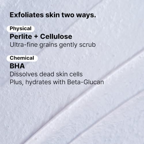 Dr.Jart+ Dermaclear Exfoliating Face Wash with BHA & Beta-Glucan, Oily Skin Care, 3.38 Fl Oz