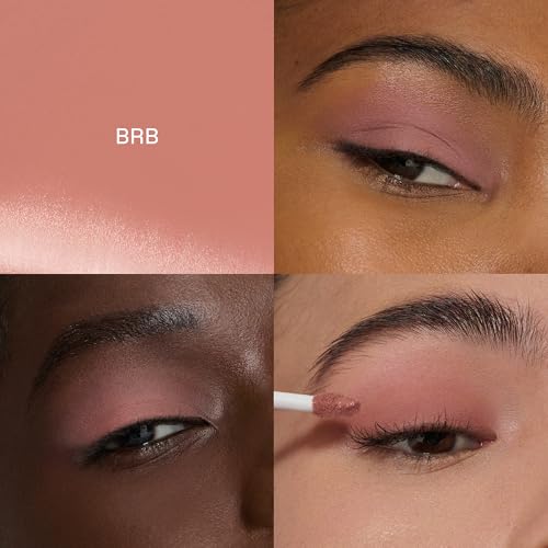 Liquid Eyeshadow Matte - BRB, Velvety Pigment, Longwear, Waterproof, Precise Applicator - r.e.m. Beauty by Ariana Grande