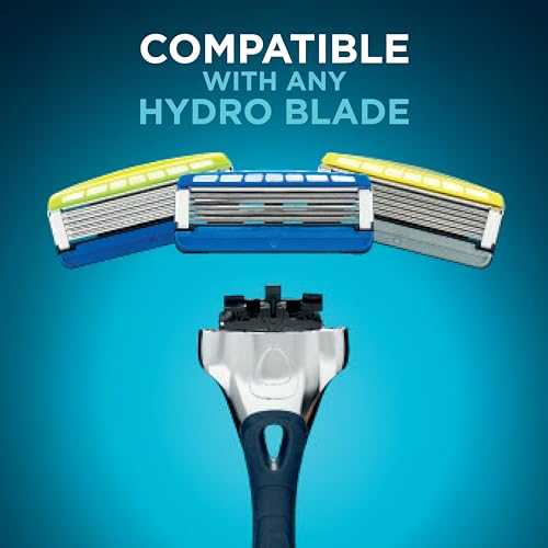 Wilkinson Sword Hydro 5 Skin Protection Razor Blades, Pack of 8 - Men’s Shaving
