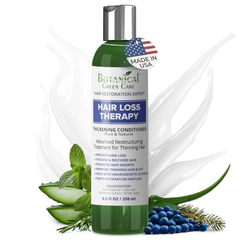 Botanical Green Care Thickening & Volumizing Conditioner for Hair Growth and Strength, Color Safe