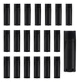erioctry 4.5g 0.15oz Empty Refillable Plastic DIY Lipstick Lip Balm Lip Gloss Tubes Holder Containers Oval Deodorant Crayon Tube Pipe Bottle Case (50pcs, Black)