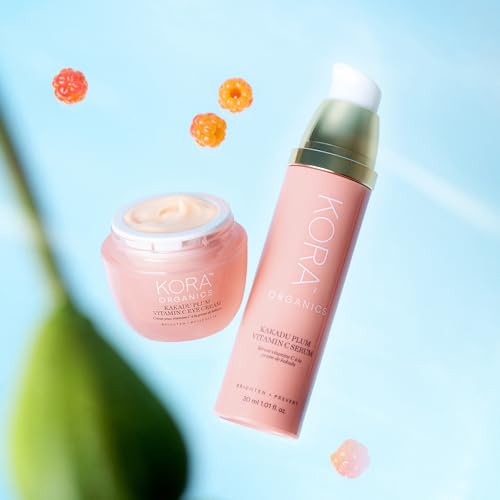 KORA Organics Kakadu Plum Vitamin C Eye Cream, Regular - Hydrating & Firming