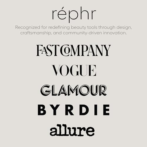 rephr The Core Eye Set ? 4 Natural Goat Hair Makeup Brushes for Blending, Shading, Detail & Crease, Handmade in Kumano, Japan
