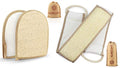 Exfoliating Back Loofah Scrubber and Body Sponge Set with Loofah Pad & Glove