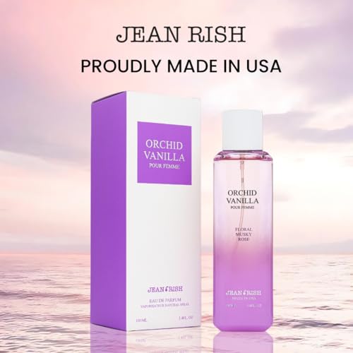 Jean Rish Orchid Vanilla Eau de Parfum for Women 100ml Floral Fruity