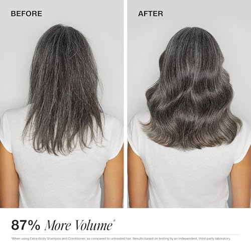 Extra-Body Conditioner for Fine Hair with Scent - 33.8 Fl Oz, Vibrant Fragrance