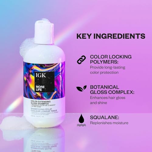 Color Extending Gloss Shampoo for Color-Treated Hair - 8 Fl Oz
