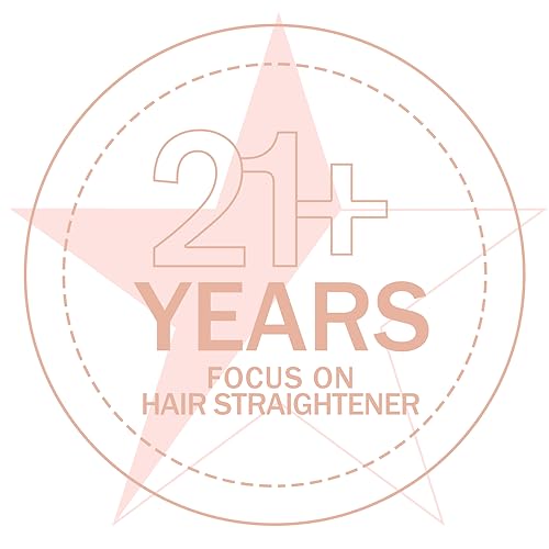 Wet to Straight Hair Straightener - 2.25 Inch Flat Iron with Steam - White
