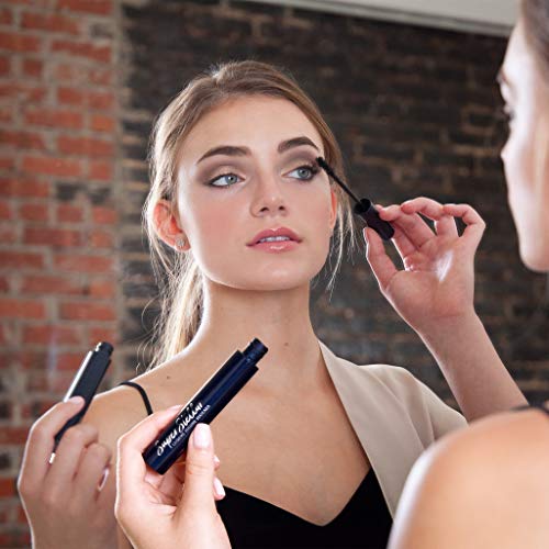 Extreme Volume Mascara - Black, Waterproof, Buildable Lengthening Lash Enhancer