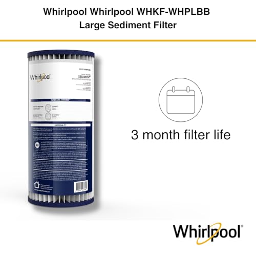 4-Pack Whole House Water Filter Cartridges - 10 x 4.5 Inch, 20 Micron Sediment Filter NSF Certified